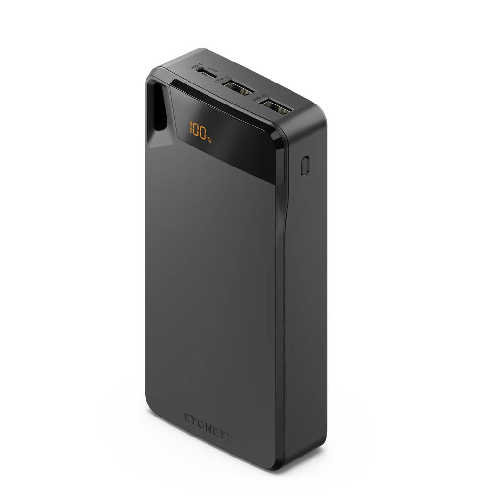 Cygnett ChargeUp Boost 4th Gen 20K mAh Power Bank (Black)