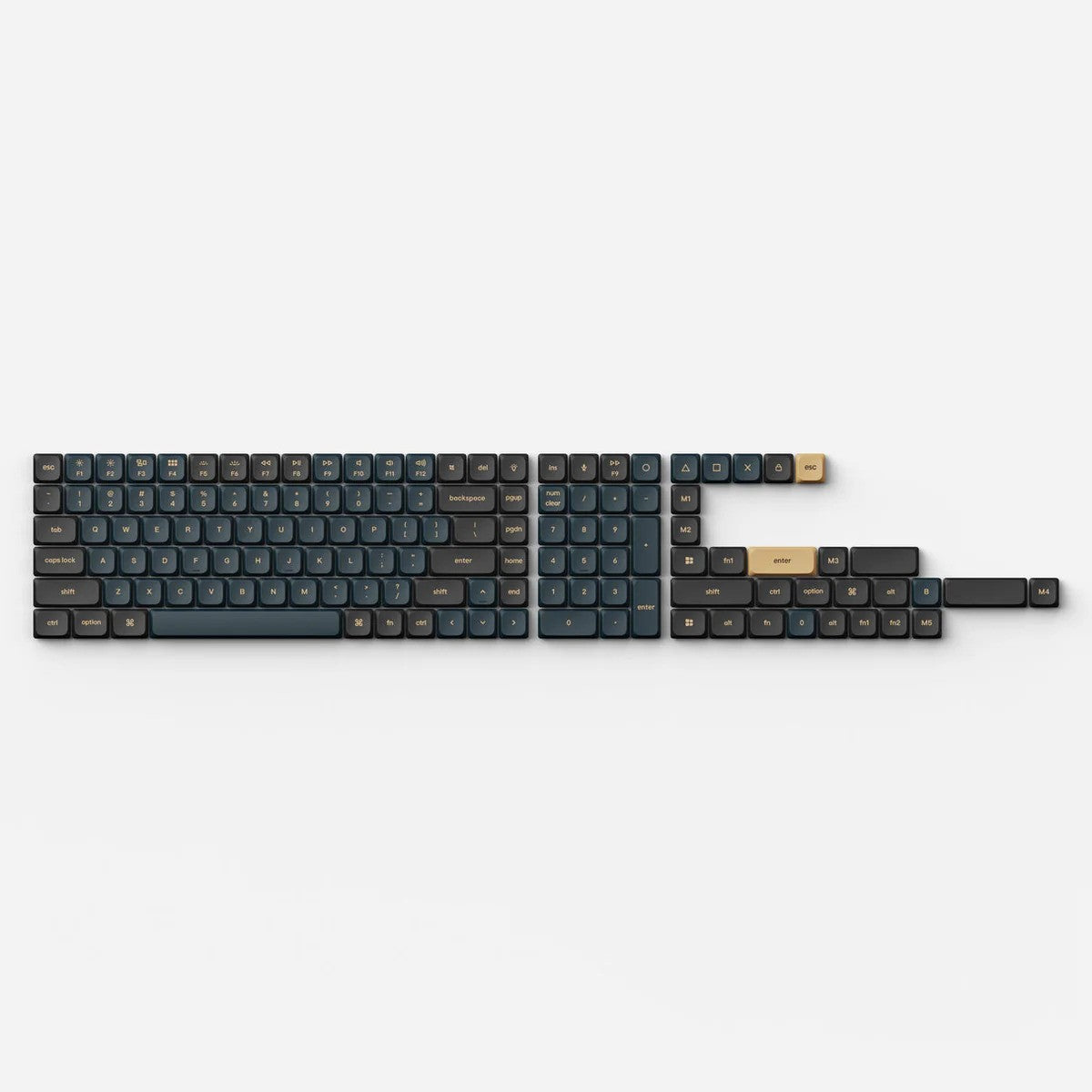 Keychron Low Profile Double Shot PBT LSA Profile Keycap Set Version 2 (Knight) 