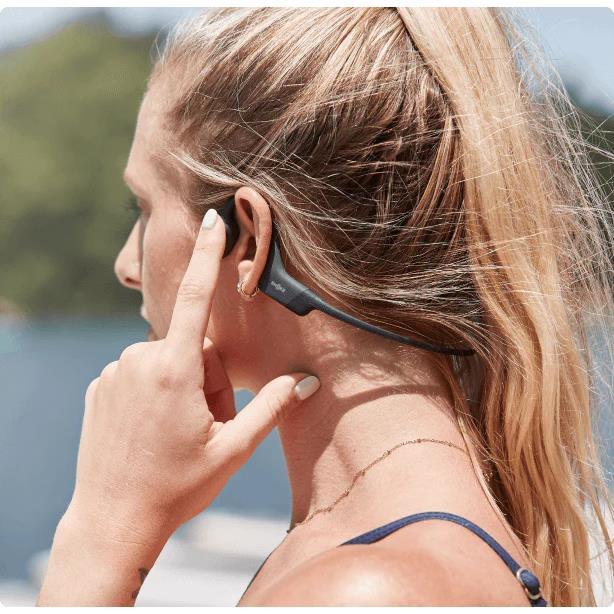 Shokz OpenRun Mini Bone Conduction Stereo Wireless Headset (Black)