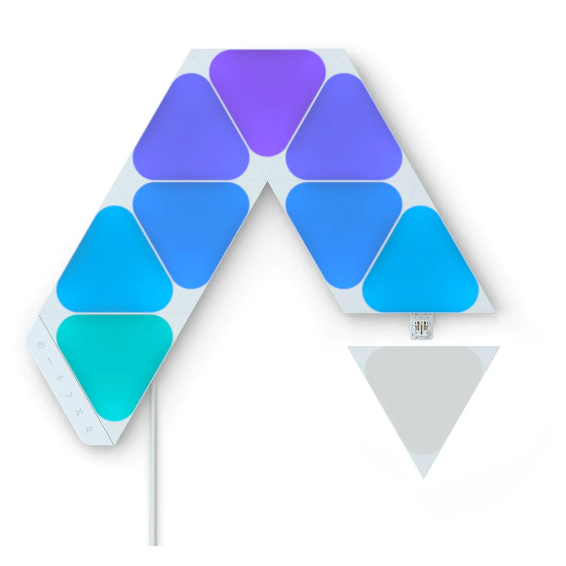 Nanoleaf Shapes - Mini Triangles Starter Kit (9 Panels)