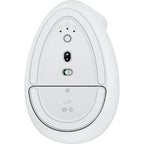 Logitech Lift Vertical Ergonomic Mouse for Mac - Pale Grey