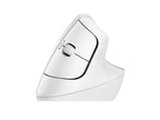 Logitech Lift Vertical Ergonomic Mouse for Mac - Pale Grey