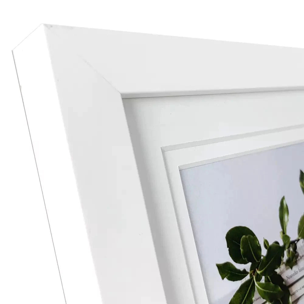Deluxe Gallery Photo Wall Frame Set F - 10 Frames - White