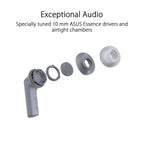 ASUS ROG Cetra True Wireless Noise Cancelling Gaming Earbuds (White)