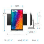 BenQ PD2725U 27" UHD 4K IPS Designer Monitor