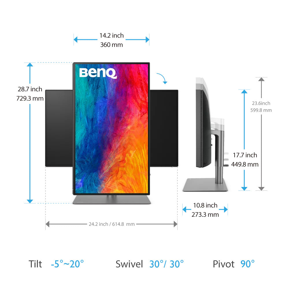 BenQ PD2725U 27" UHD 4K IPS Designer Monitor