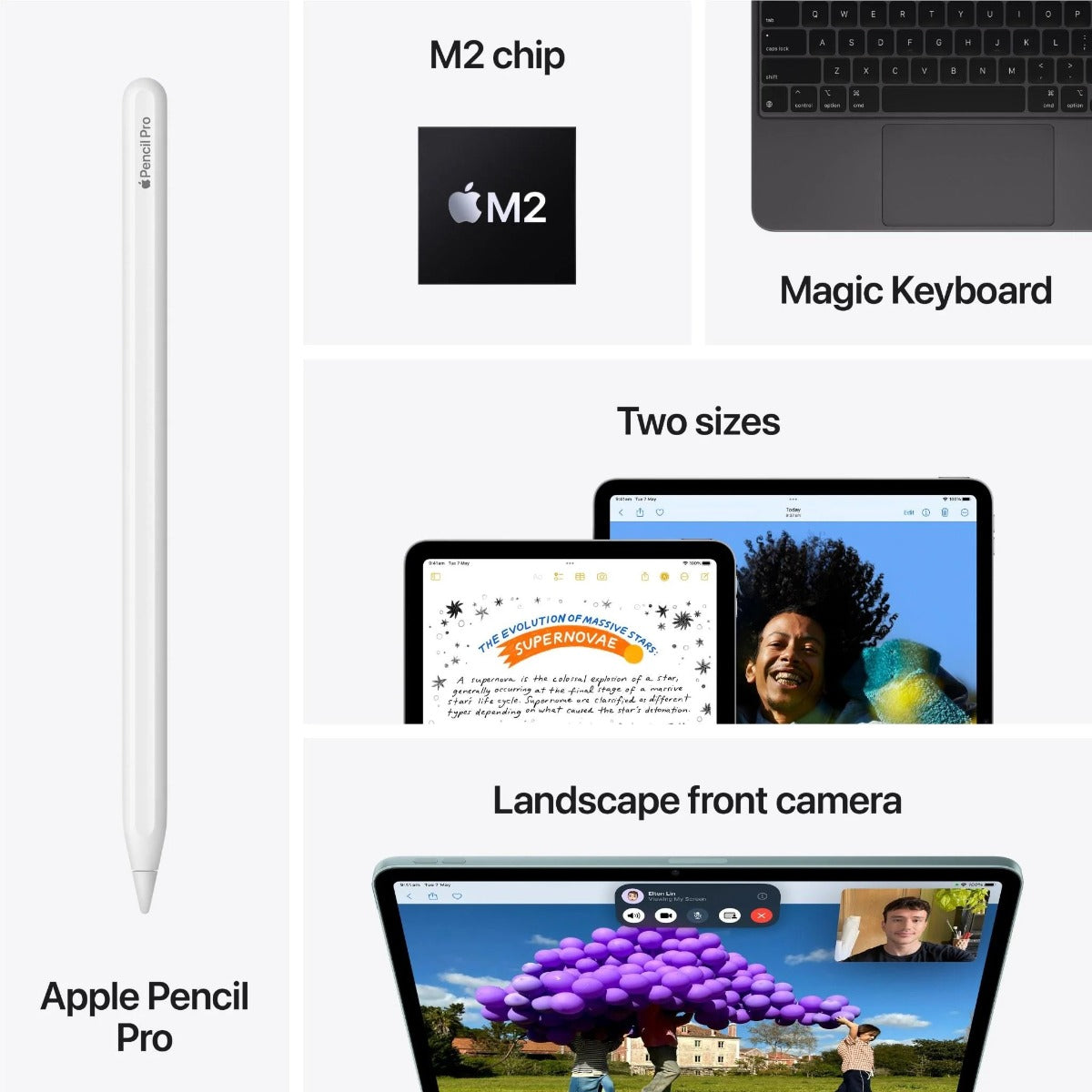 Apple iPad Air 13" M2 256GB Wi-Fi + Cellular (Space Grey)