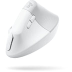 Logitech Lift Vertical Ergonomic Mouse for Mac - Pale Grey