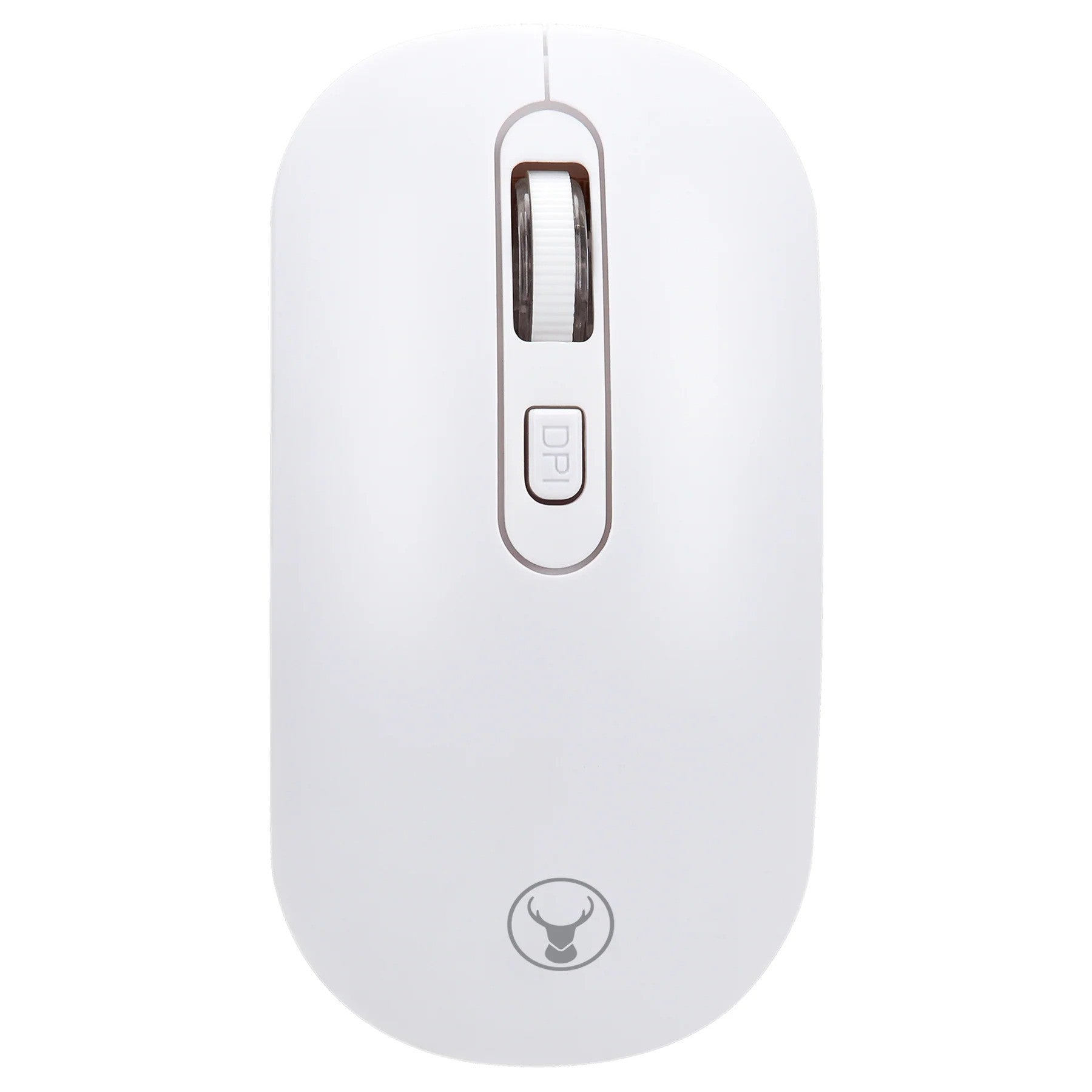 Bonelk KM-322 Slim Wireless Keyboard and Mouse Combo (White)