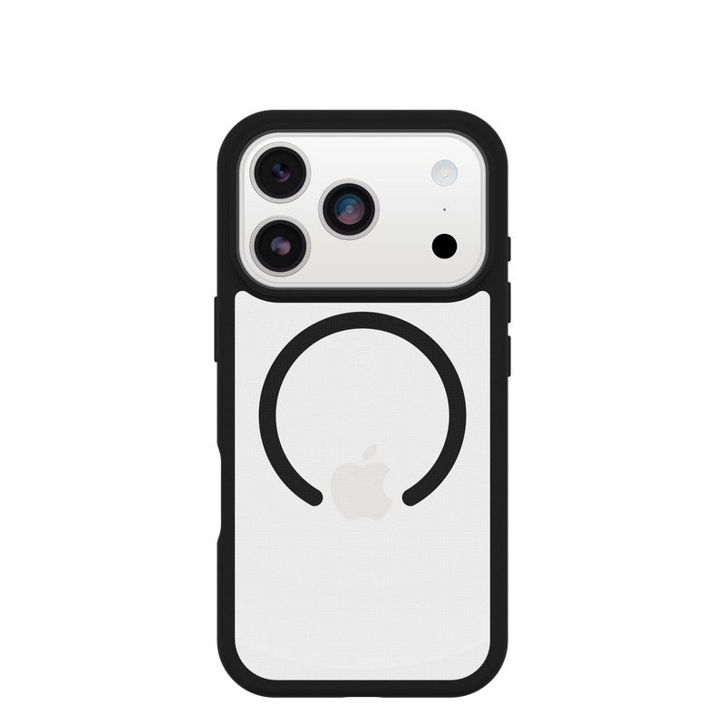 OtterBox React MagSafe Case for iPhone 17 Pro (Black Crystal)