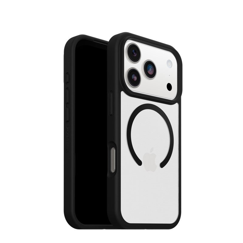 OtterBox React MagSafe Case for iPhone 17 Pro (Black Crystal)