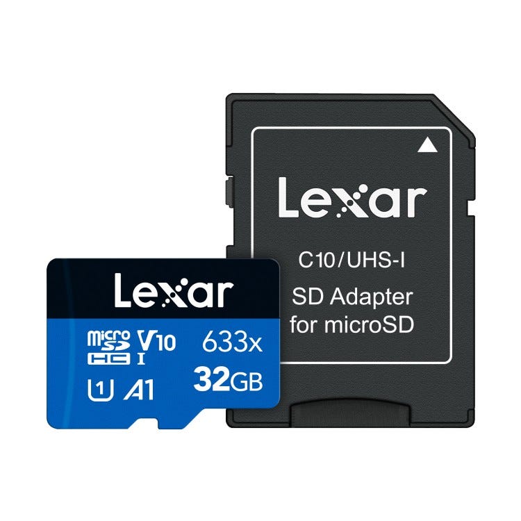 Lexar 633x MicroSDHC/MicroSDXC UHS-I Card - 32GB