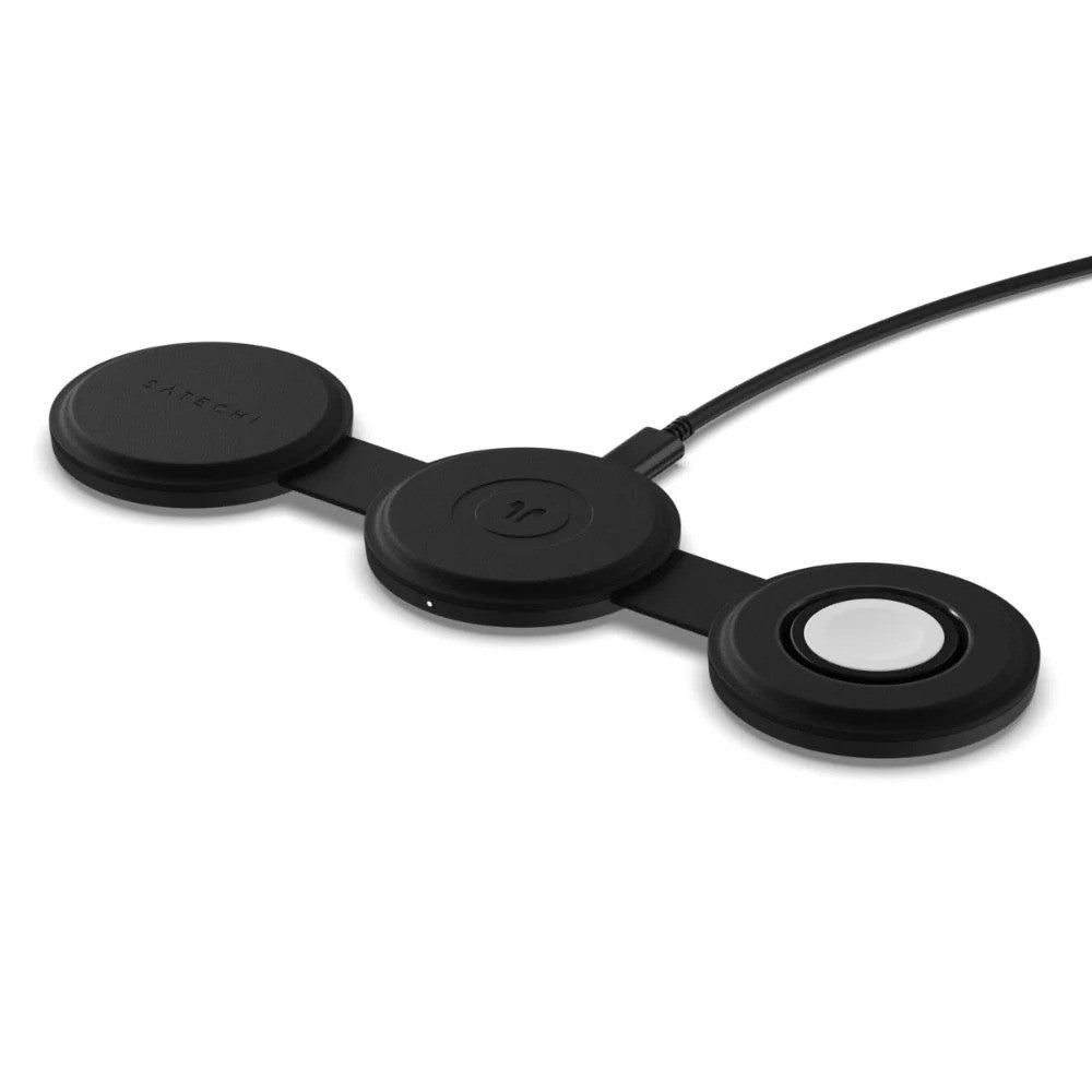 Satechi OntheGo 3 in 1 Wireless Charger (Black)