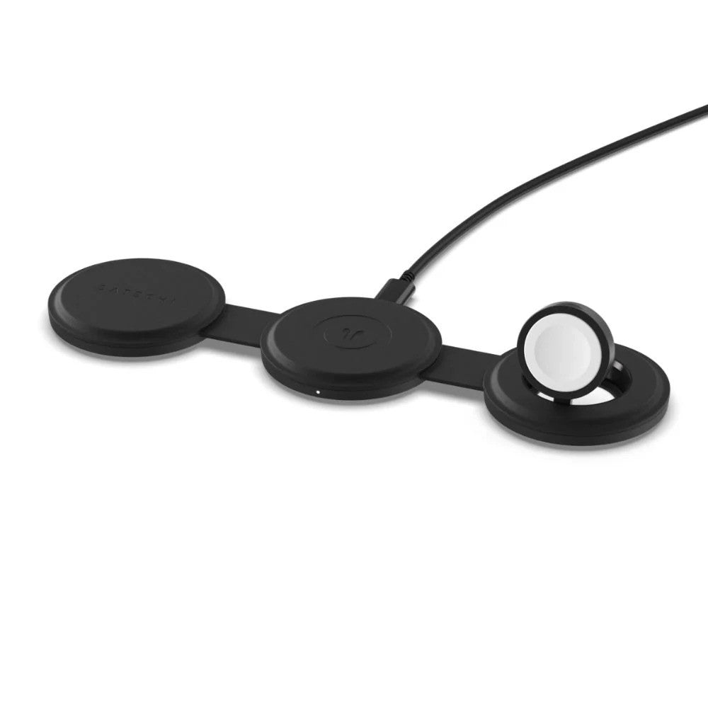 Satechi OntheGo 3 in 1 Wireless Charger (Black)