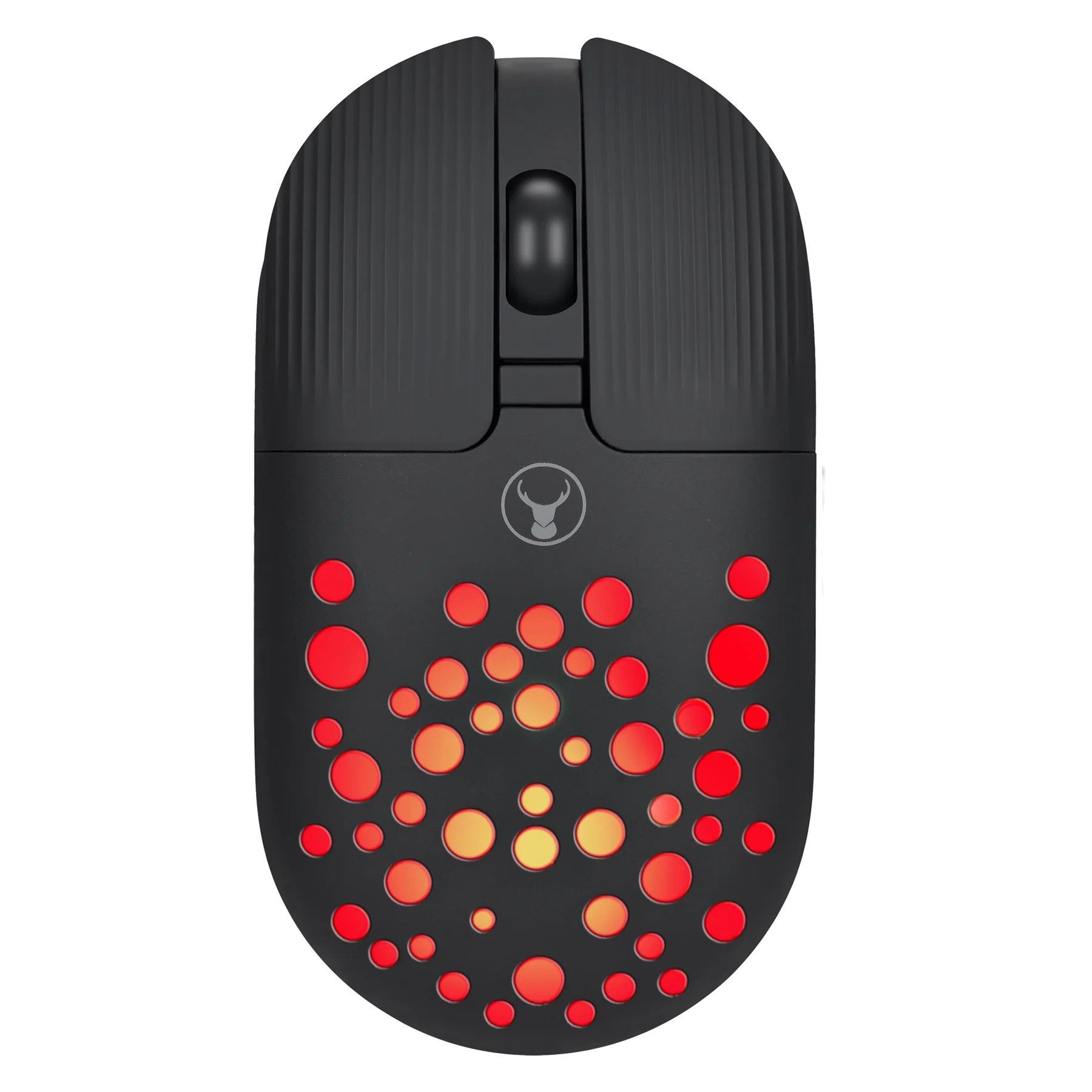 Bonelk Bluetooth/Wireless RGB 4D Mouse 1200DPI USB-C M-270 (Black)