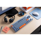 Logitech K855 Wireless Mechanical TKL Keyboard (Linear) (Blue/Grey)