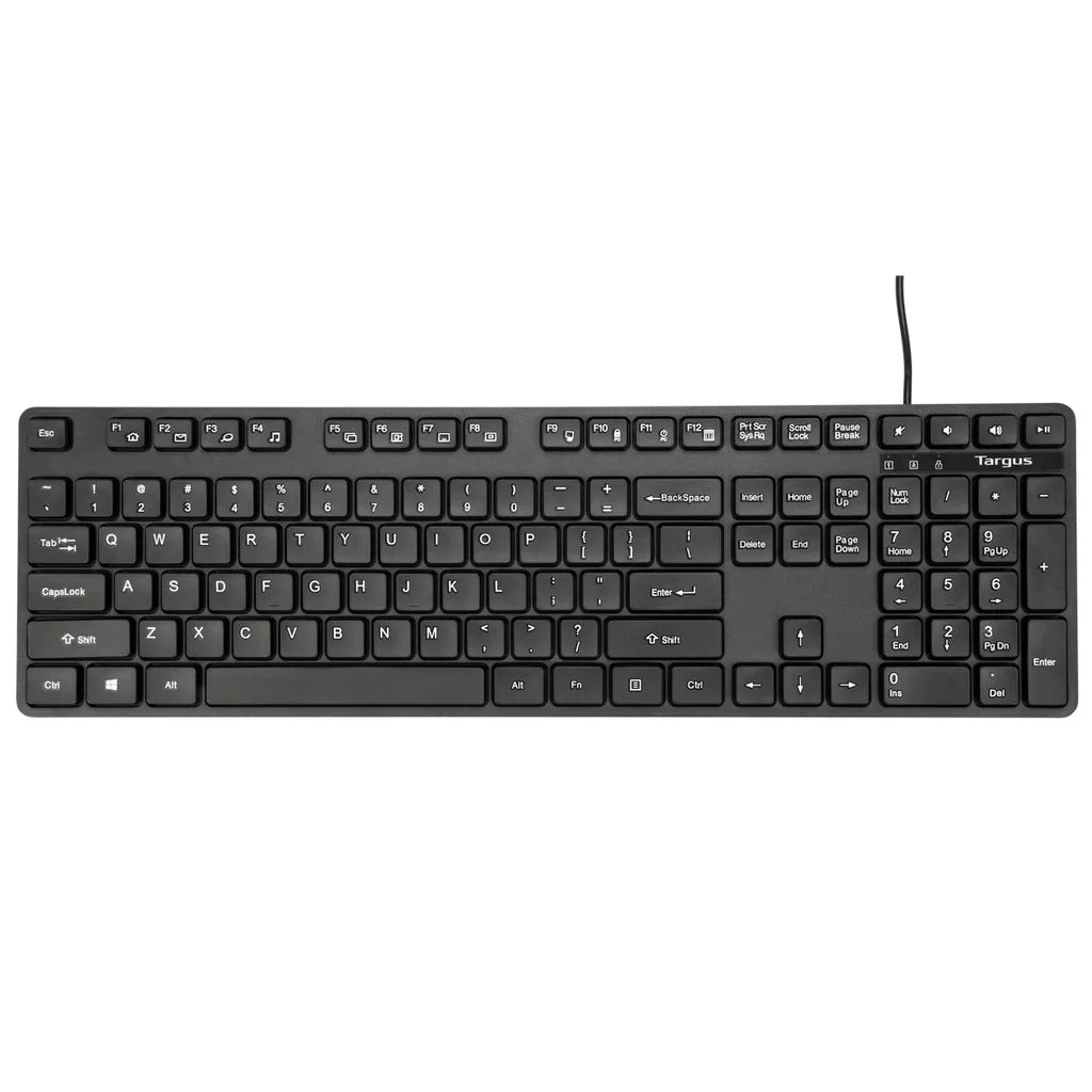 Targus USB Wired Antimicrobal Keyboard