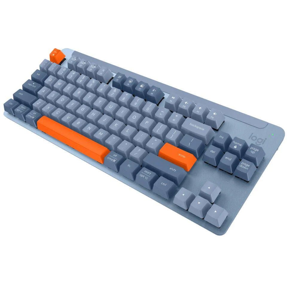 Logitech K855 Wireless Mechanical TKL Keyboard (Linear) (Blue/Grey)