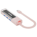 Unitek Bi-Directional Hub with Detachable Cable (Pink) 