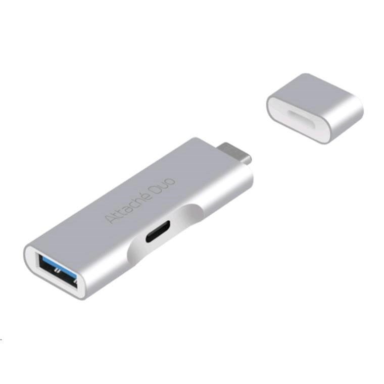 mbeat Attache Duo USB-C To USB 3.1 Adapter With Type-C Port
