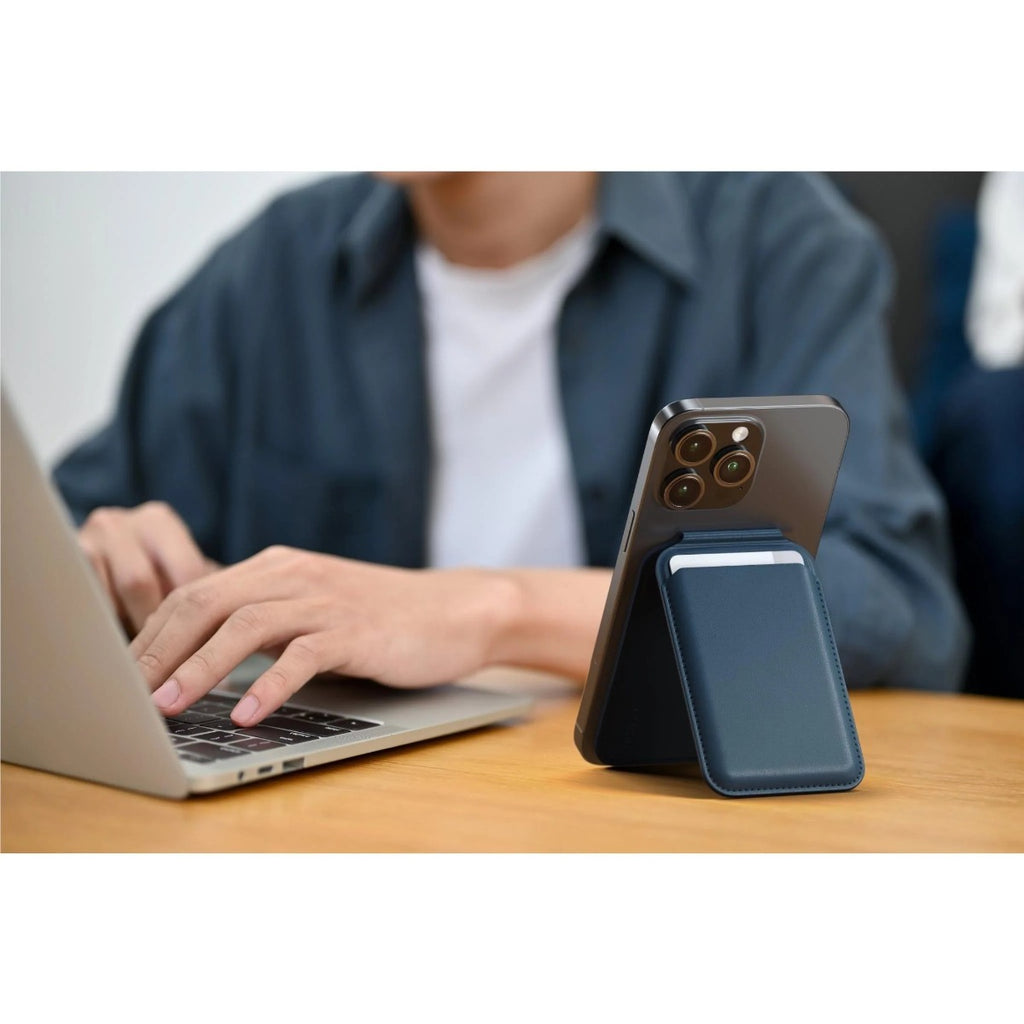 Satechi Magnetic Wallet Stand for iPhone (Black)