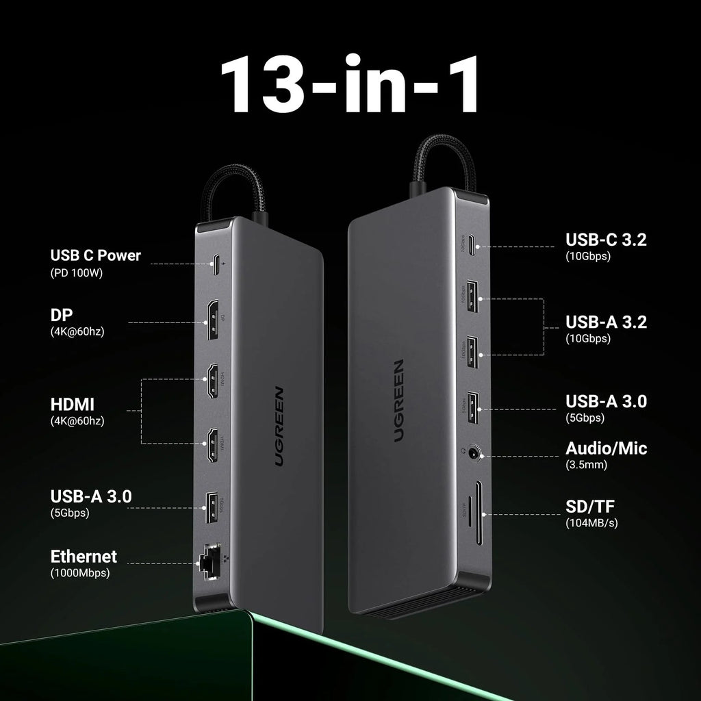 Ugreen Revodok Pro 313 13 in 1 USB-C Docking Station