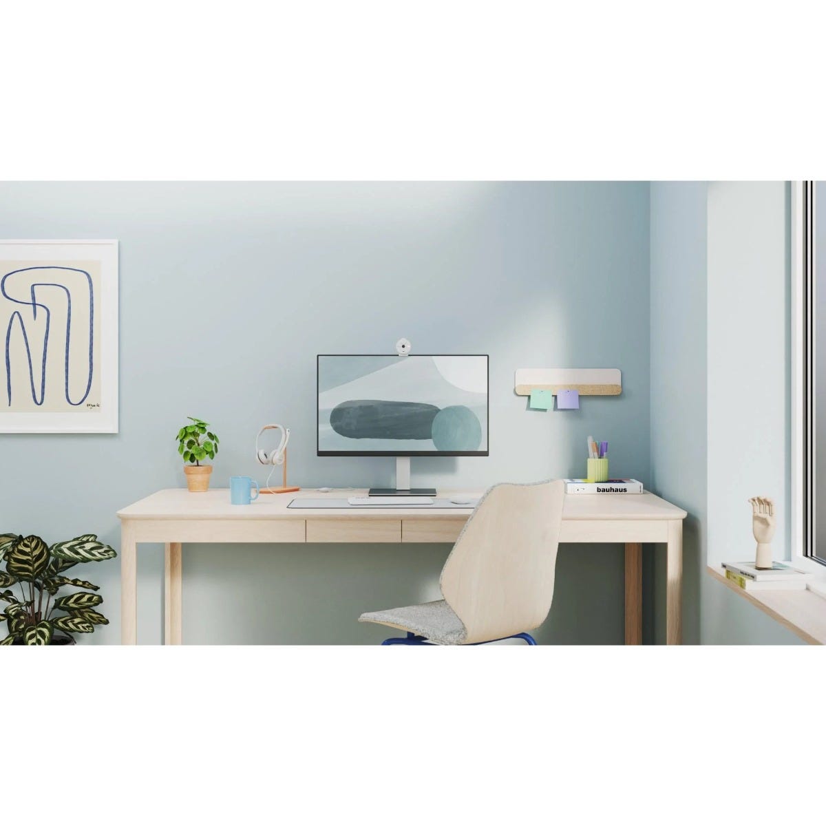 Logitech BRIO 300 Full HD Webcam (Off White)
