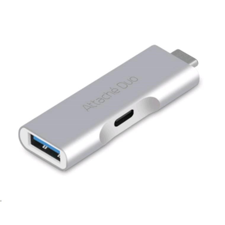 mbeat Attache Duo USB-C To USB 3.1 Adapter With Type-C Port