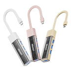 Unitek Bi-Directional Hub with Detachable Cable (Pink) 