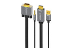 mbeat Tough Link 1.8m HDMI to VGA Cable with USB Power & 3.5mm Audio