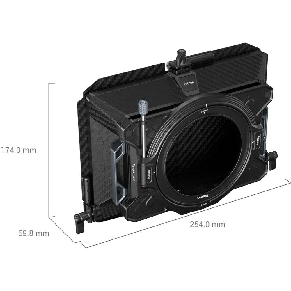 Open Box SmallRig Multifunctional Modular Matte Box (114mm) Basic Kit 3641