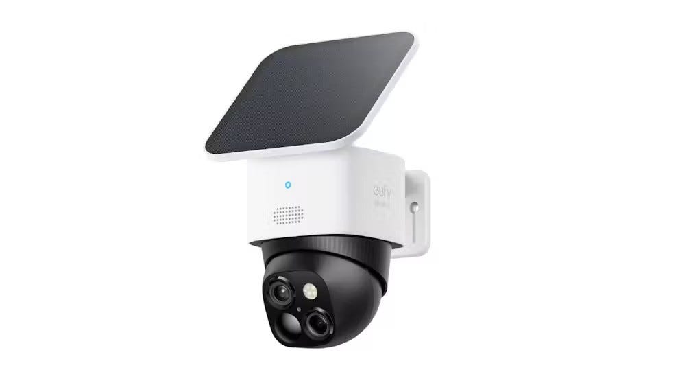 Open Box EUFY SECURITY S320 SOLOCAM - 3K Solar Security 360° Camera