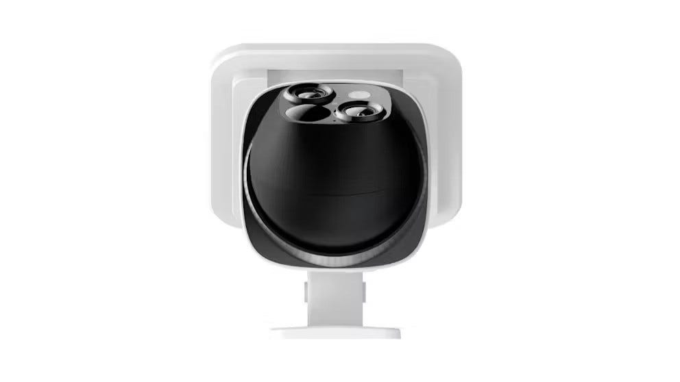 Open Box EUFY SECURITY S320 SOLOCAM - 3K Solar Security 360° Camera