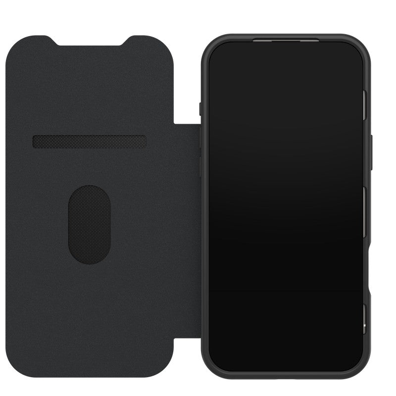 OtterBox React Folio MagSafe Case for iPhone 17 Pro Max (Black Crystal)