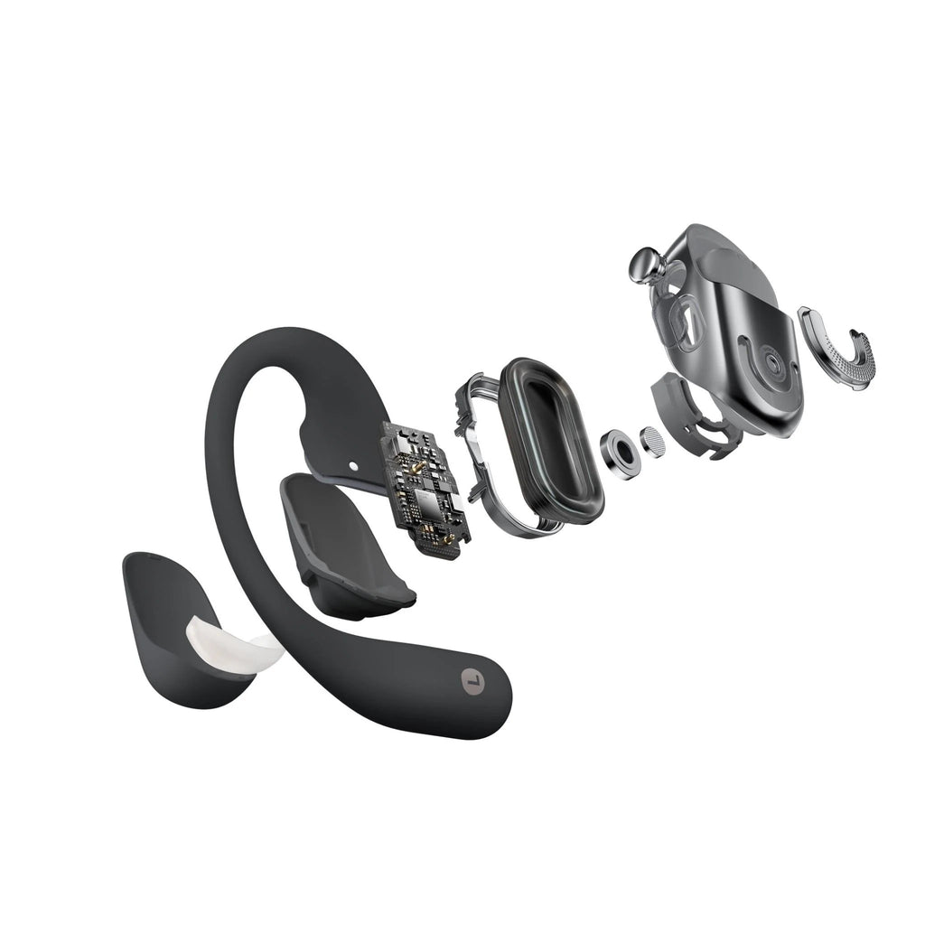 Shokz OpenFit 2+ Open Ear TWS Earbuds (Black)