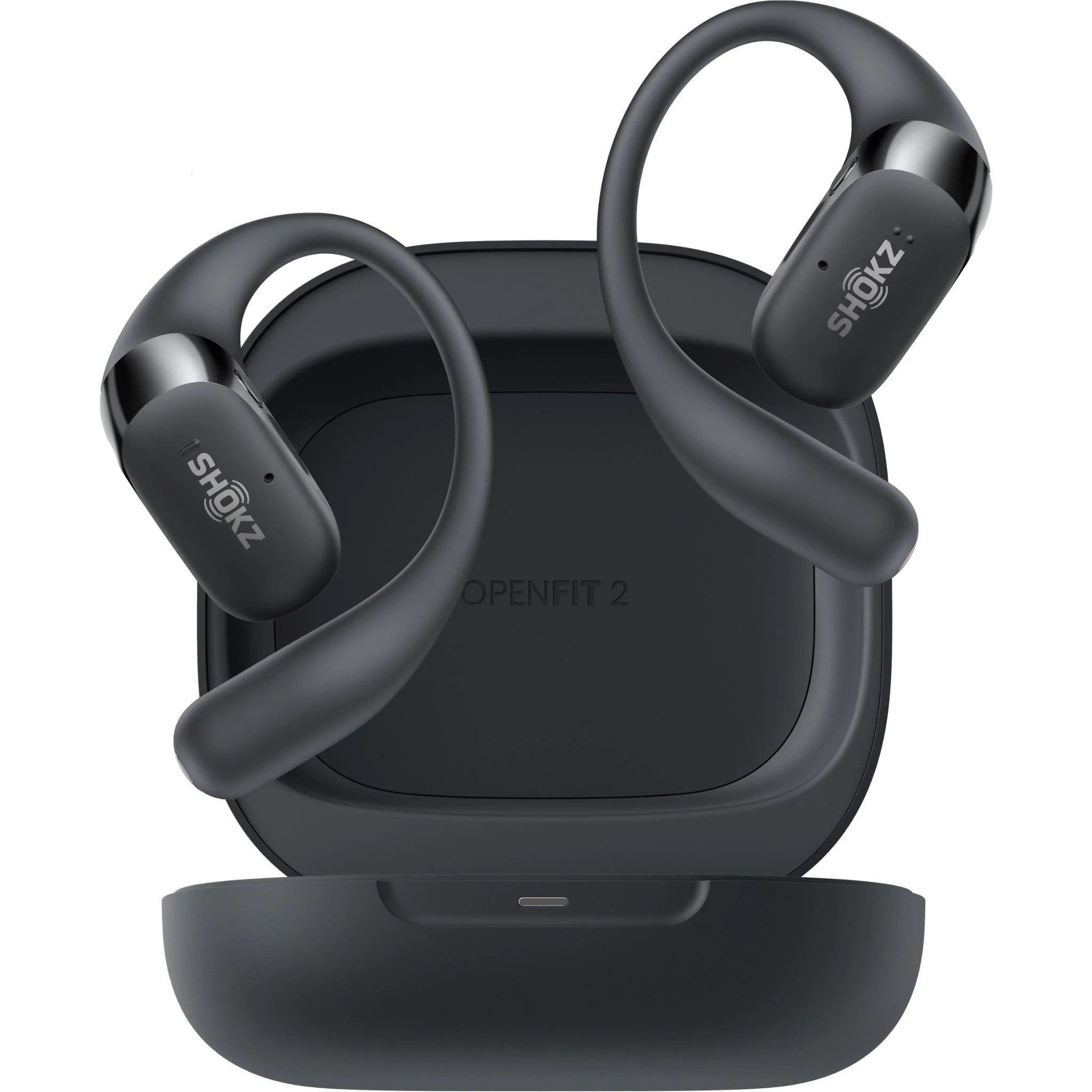 Shokz OpenFit 2+ Open Ear TWS Earbuds (Black)
