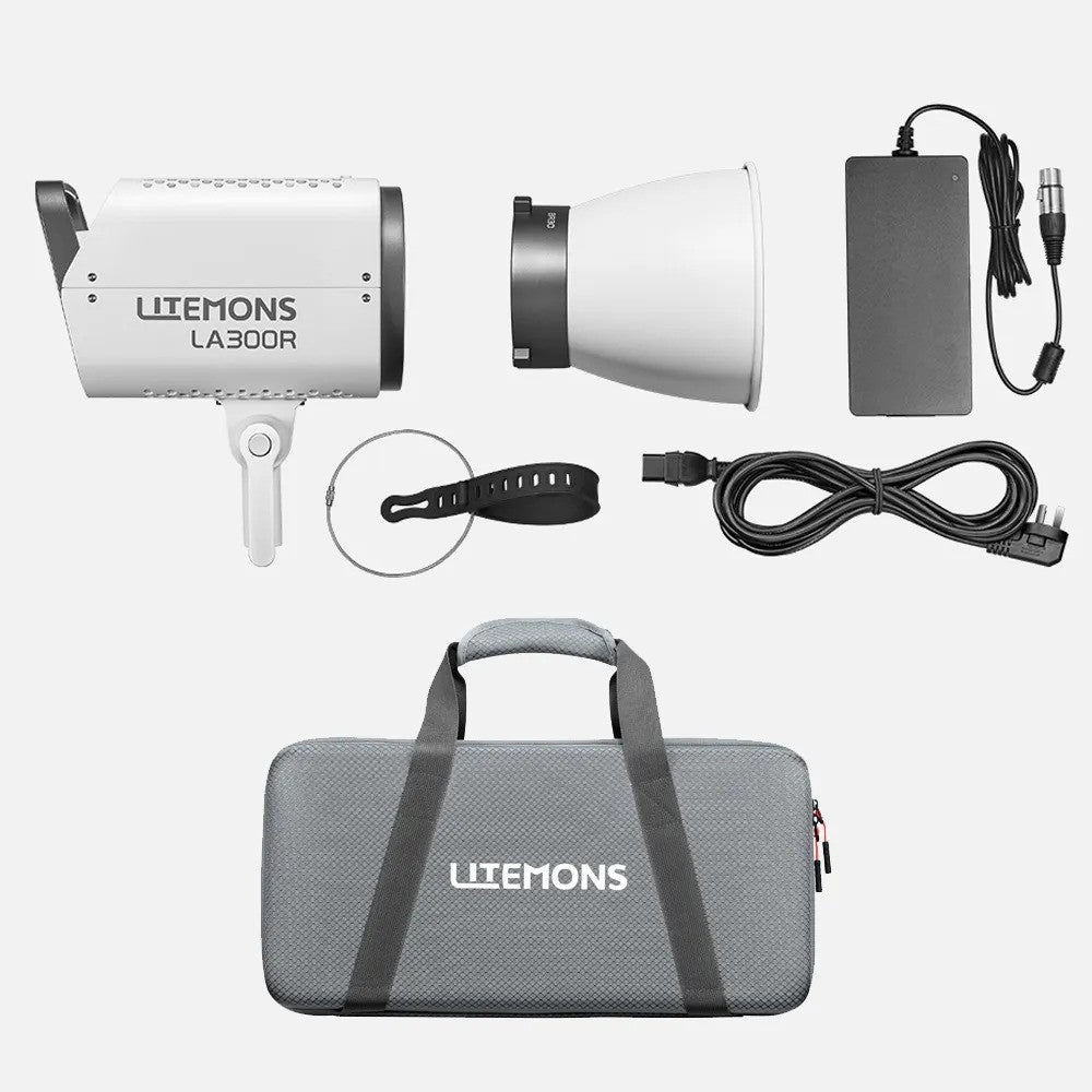Godox Litemons LA300R RGB COB LED Kit with Carry Case - White 