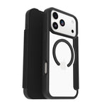 OtterBox React Folio MagSafe Case for iPhone 17 Pro Max (Black Crystal)