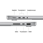 Apple Macbook Pro 14.2" with M4 10C CPU/10C GPU 16GB 512GB SSD (2024) (Silver)