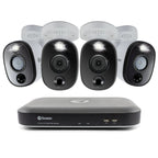 Swann 4 Camera 4 Channel 4K UHD Spotlight DVR Security System