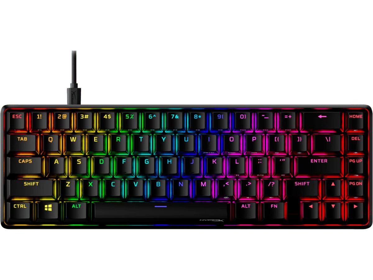 HyperX Alloy Origins 65 Mechanical Gaming Keyboard (HX Aqua Switch)