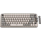 Logitech POP Keyboard and Mouse Combo with Ultimate Ears MINIROLL (Grey)
