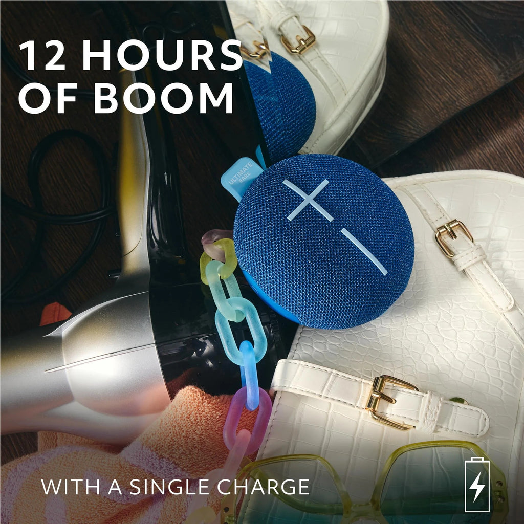 Ultimate Ears MINIROLL Portable Bluetooth Speaker (Blue)
