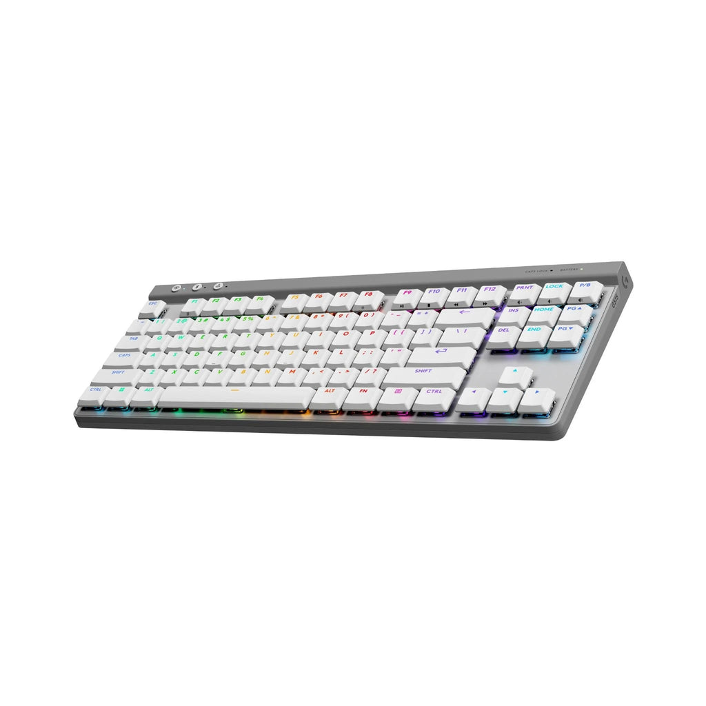 Logitech G515 LIGHTSPEED TKL Tenkeyless Wireless Gaming Keyboard (White)