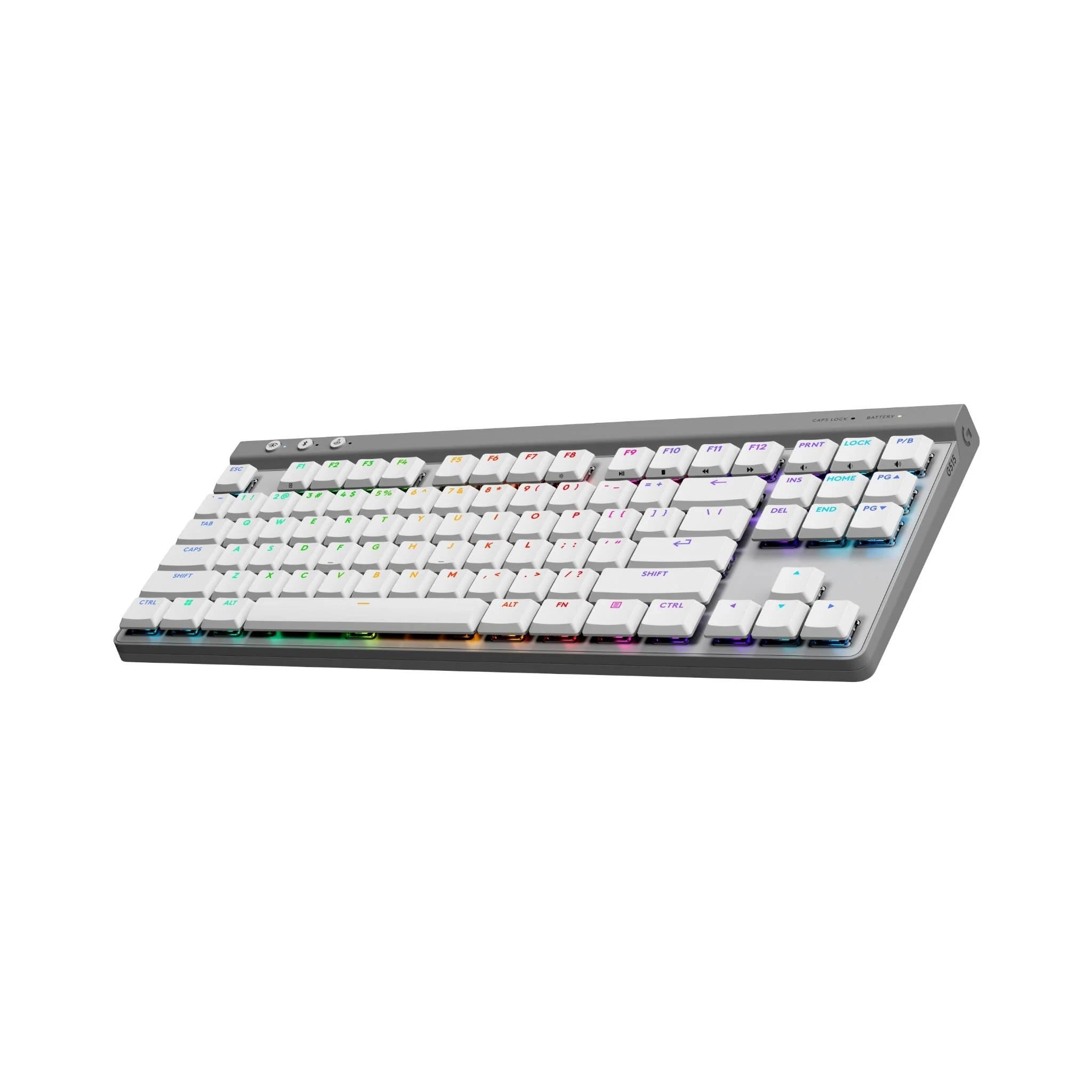 Logitech G515 LIGHTSPEED TKL Tenkeyless Wireless Gaming Keyboard (White)