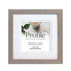 Deluxe Gallery Photo Wall Frame Set G- 9 Frames - Polar Birch