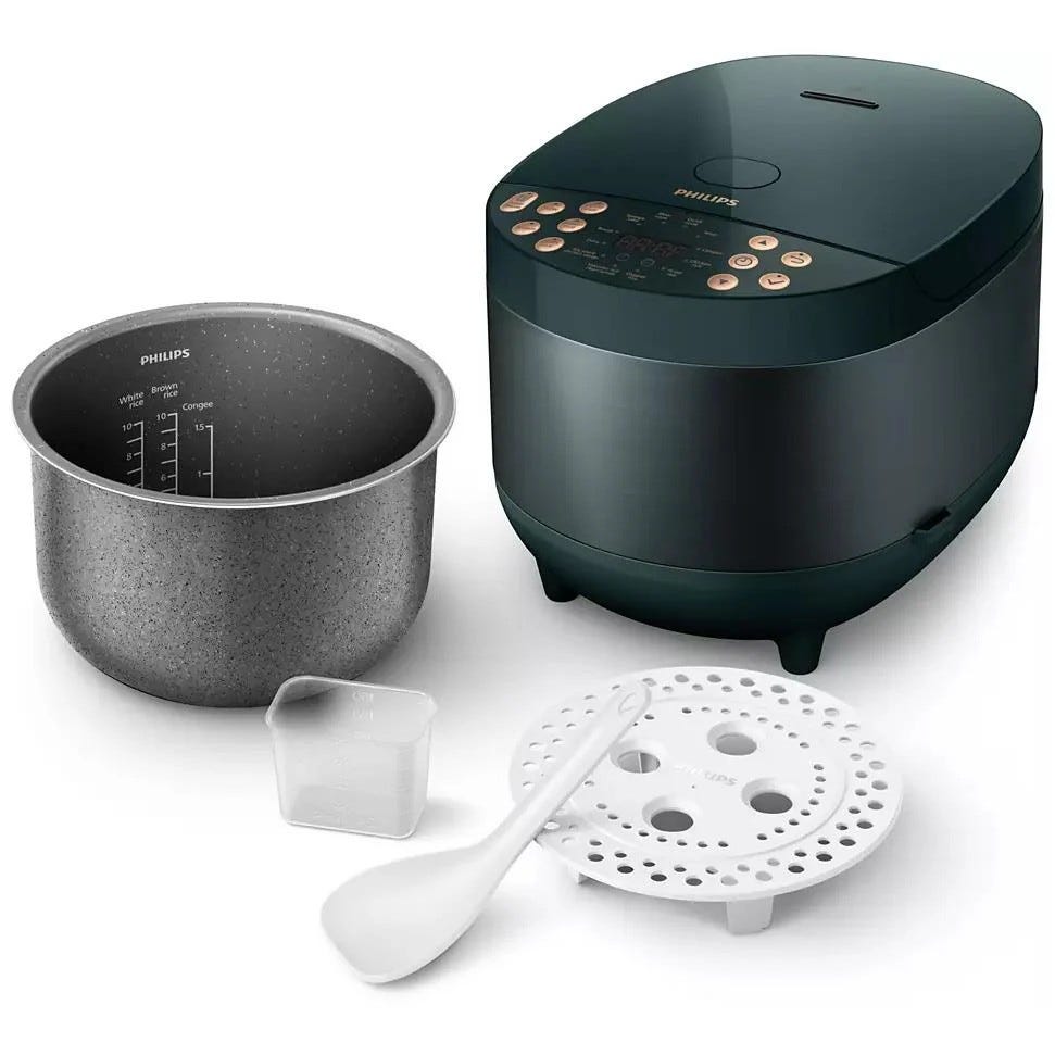 Open Box Philips Premium 3000 Series Digital Rice & Multi Cooker