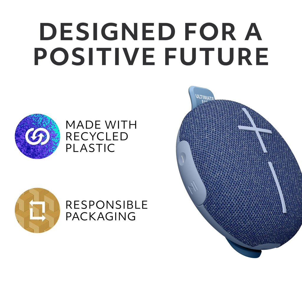Ultimate Ears MINIROLL Portable Bluetooth Speaker (Blue)