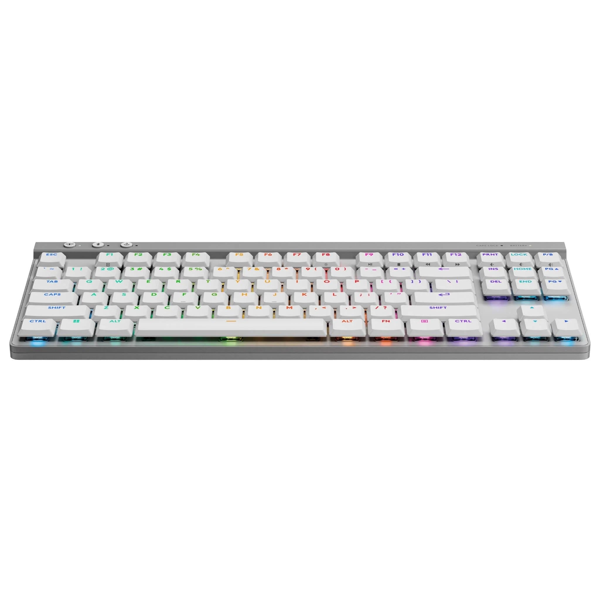 Logitech G515 LIGHTSPEED TKL Tenkeyless Wireless Gaming Keyboard (White)