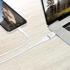 Bonelk USB-C to USB-A 3.0 Adapter (White)